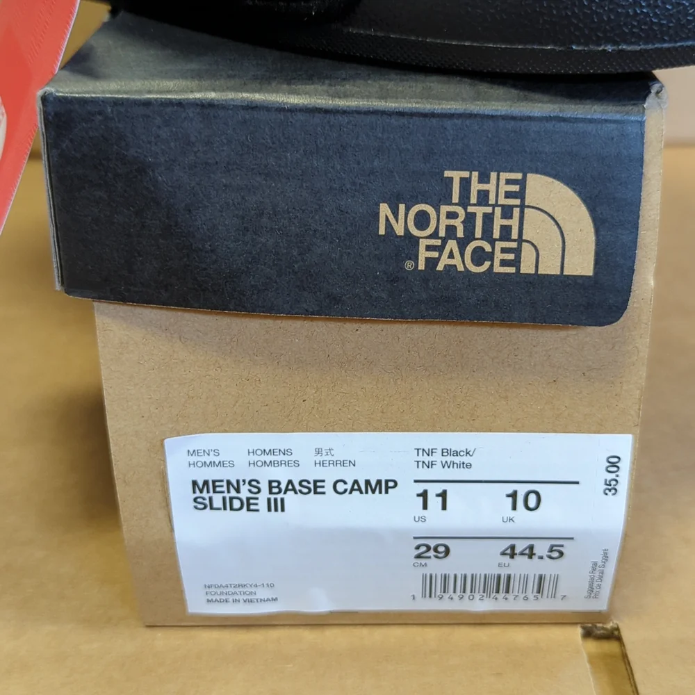 THE NORTH FACE Base Camp Slides Mens Black Multiple Sizes NEW! - Picture 7 of 7